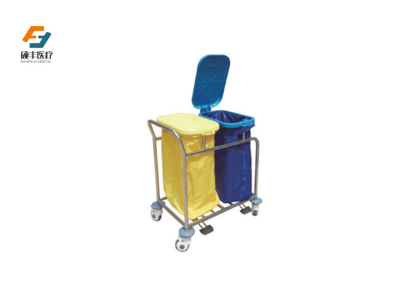 sf12-不锈钢双桶污物车